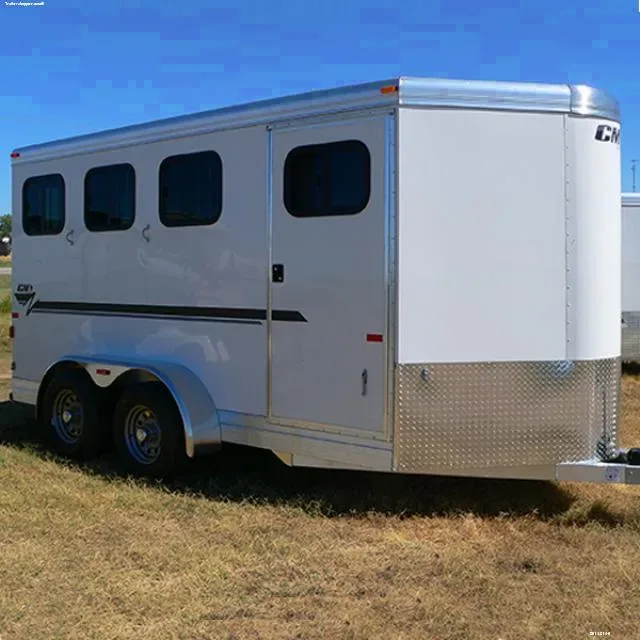 3H White/All Aluminum BP with Feed Doors and Mats