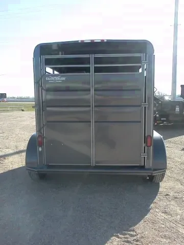 Gray 2 Horse/Stock Combo