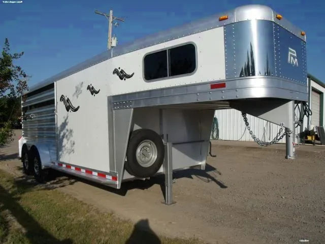 White/Aluminum 3 H Gooseneck