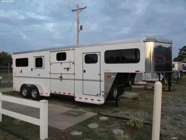 2 + 1 Horse Aluminum Gooseneck