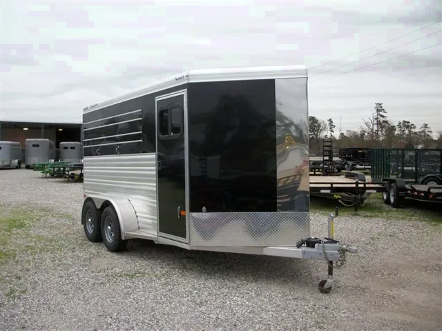 Black 3 Horse Bumper Pull