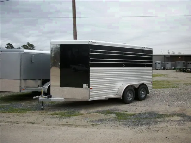 BLACK ALL ALUMINUM 3 HORSE