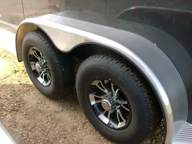 2 Horse Charcoal Bumper Pull Trailer