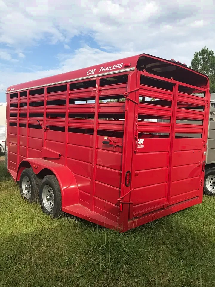 RED 2 HORSE BP TRAILER