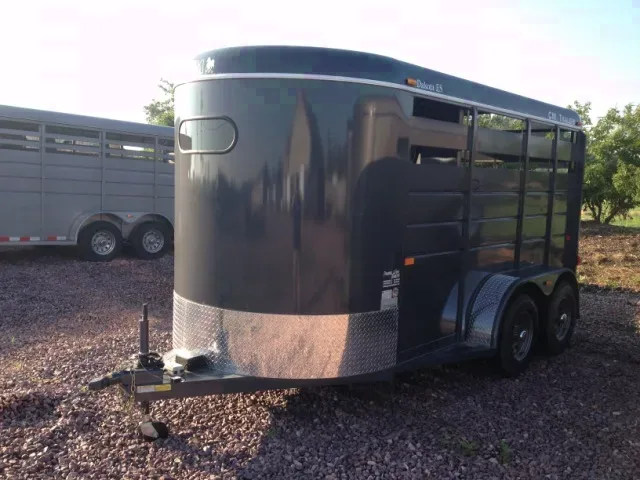 Charcoal 2H Front Tack Room and Full Rear Door