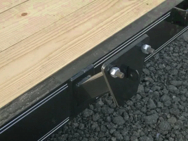 20ft Open Equipment Trailer  -  (2)-7000# Spring Axles