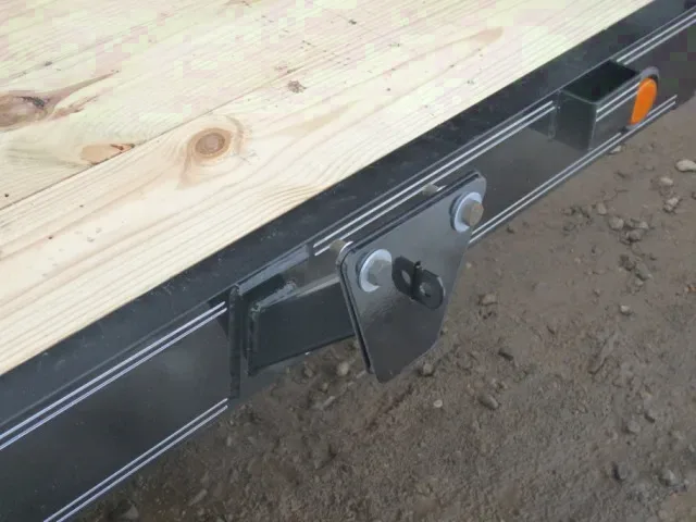 20ft Open Equipment/Jobsite Trailer  w/(2)-7000# Spring Axles