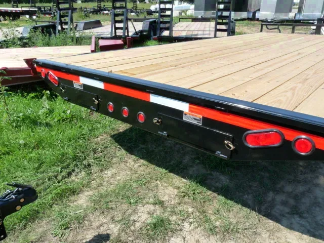 20ft Open Equipment /Jobsite Deckover Trailer