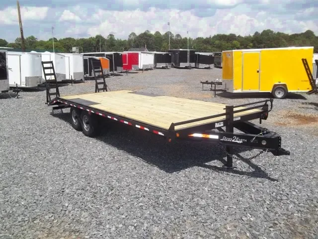 2025 Down 2 Earth 24 ft 14K Deckover Equipment Trailer