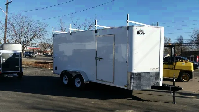 16ft contractors cargo trailer