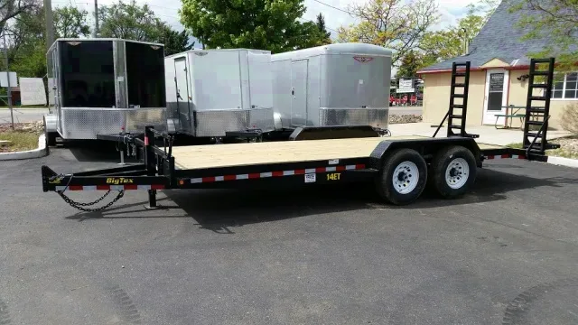 20ft Equipment trailer w/14000 GVWR