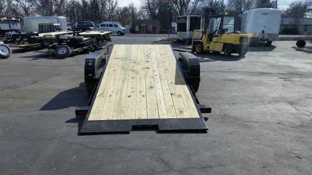 22ft gravity tilt equipment trailer