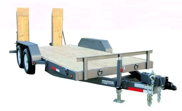 BLACK 14FT TANDEM AXLE-3500LB AXLES
