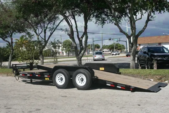 Tilt Bed 20ft Equipment Trailer