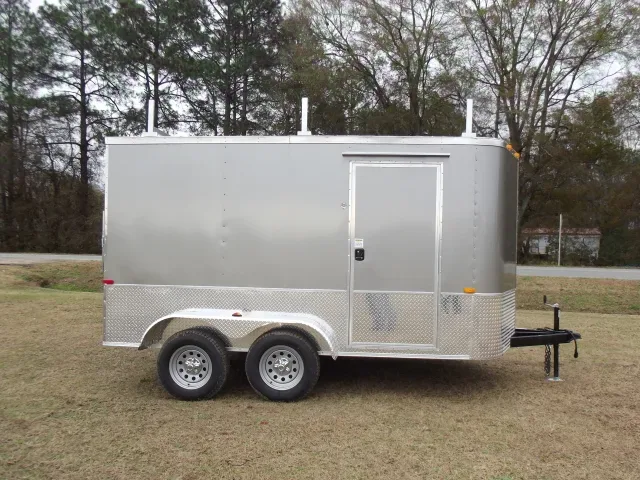 12ft - Ladder Racks - Construction Trailer