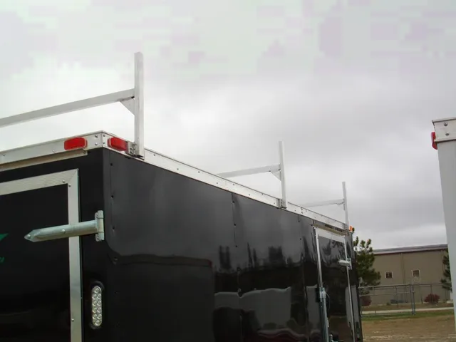 14ft JobSite/Contractor's Trailer w/ Ladder Rack