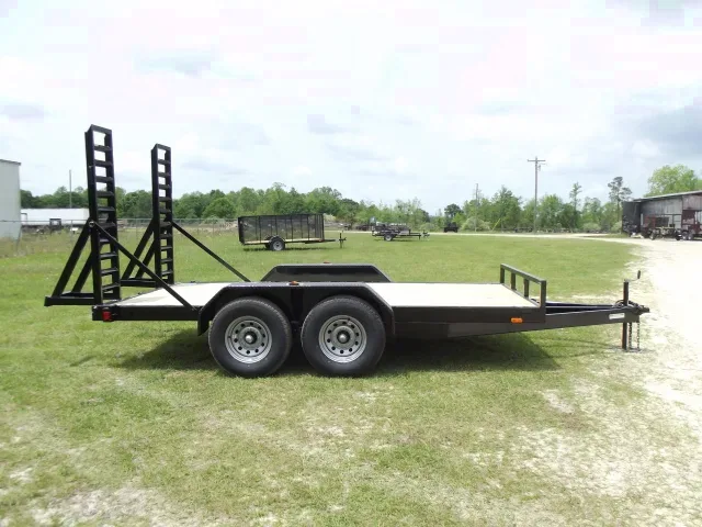 14FT Equipment Trailer - 7000# Axles