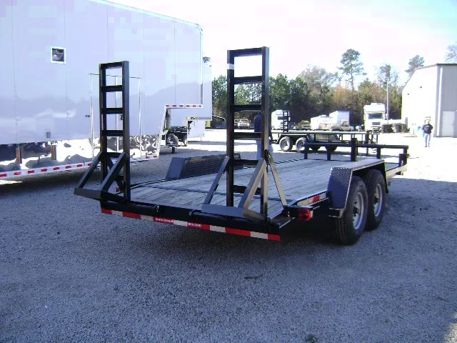 18FT Equipment Trailer w/Wooden Deck