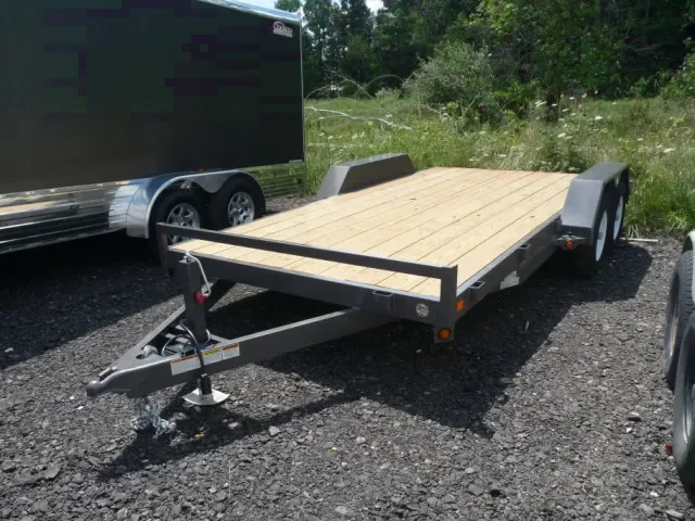 16FT EQUIPMENT/JOBSITE TRAILER-GREY