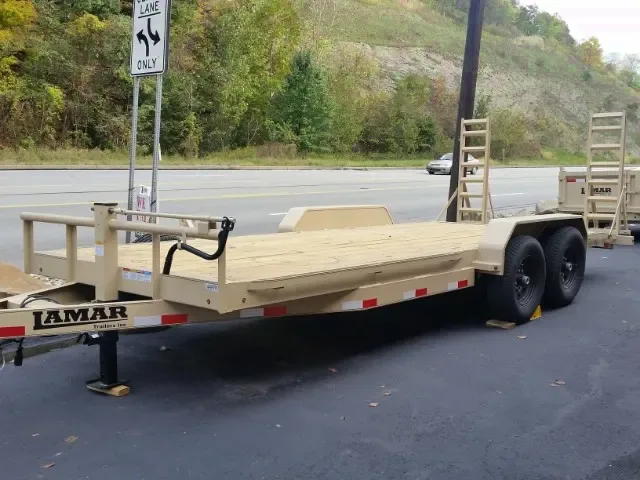 20ft Equipment Hauler-Beige