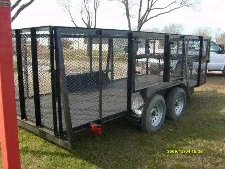 16FT Landscape w/Weed Eater rack