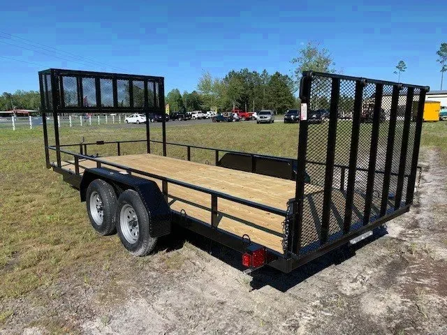 18FT LANDSCAPE/JOBSITE WITH LOCKABLE BOX