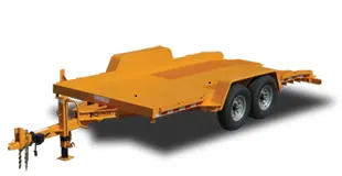 15,000 GVWR  24 ft. Equipment Tilt Gooseneck Trailer
