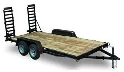 16FT JOBSITE TRAILER WOOD FLOOR