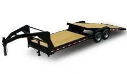 24ft Equipment Tilt Gooseneck adjustable coupler