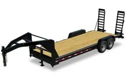 20FT 15K GOOSENECK JOBSITE TRAILER
