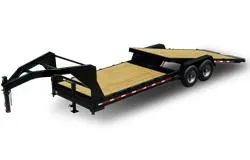24ft GN 15k Equipment Tilt w/Stationary Deck