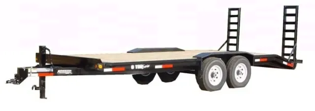 20ft Equipment Trailer Dovetail