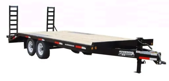 18ft Deckover Equipment Trailer w/ D-Rings