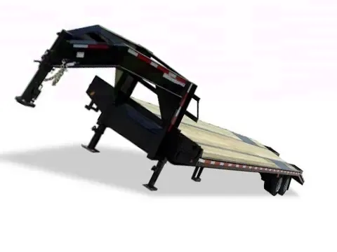 35ft (30+5) Gooseneck  Deckover JobSite Trailer