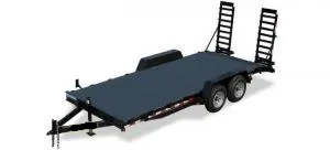 16ft Jobsite Trailer w/Diamond Tread Plate Deck