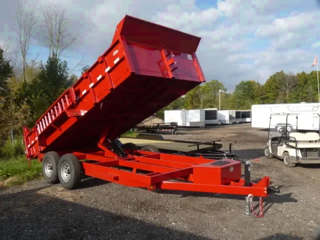 16FT JOBSITE TRAILER GREAT FOR TRASH AND EQUIPMENT