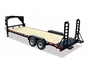 18+2ft Gooseneck Lowboy Equipment