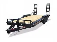 18+2ft Bumper Pull/Pintle Hitch Lowboy Equipment