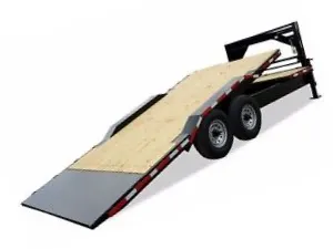 20FT GOOSENECK TILT BED TRAILER