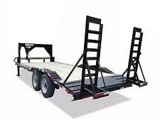 20ft Tandem 7000lb Axle Gooseneck Trailer