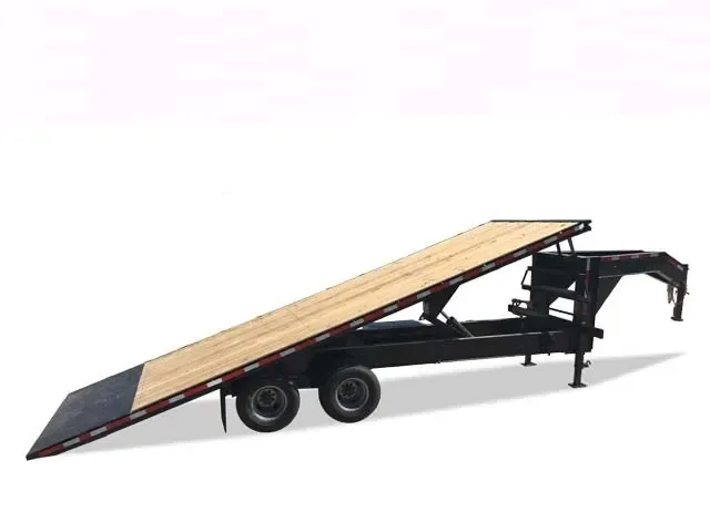 25ft  Hydraulic Power Tilt Equipment Trailer