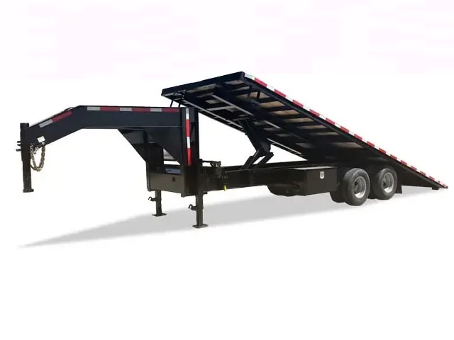 25ft Gooseneck Tilt Equipment Trailer