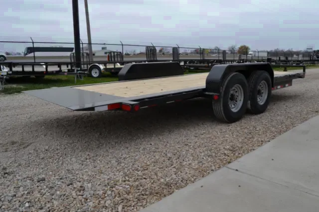 20ft Tilt Bed Tandem 5200lb Axle Trailer