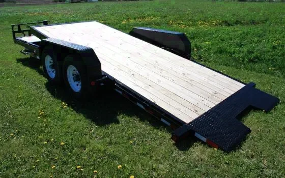 20ft Tilt Bed Equipment  Wood Decking