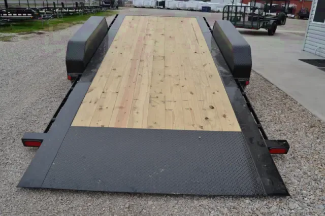 20ft Tilt Bed w/Platform Equipment Trailer