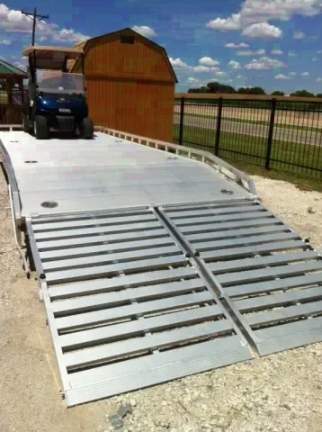 22ft All Aluminum Tandem Axle Trailer
