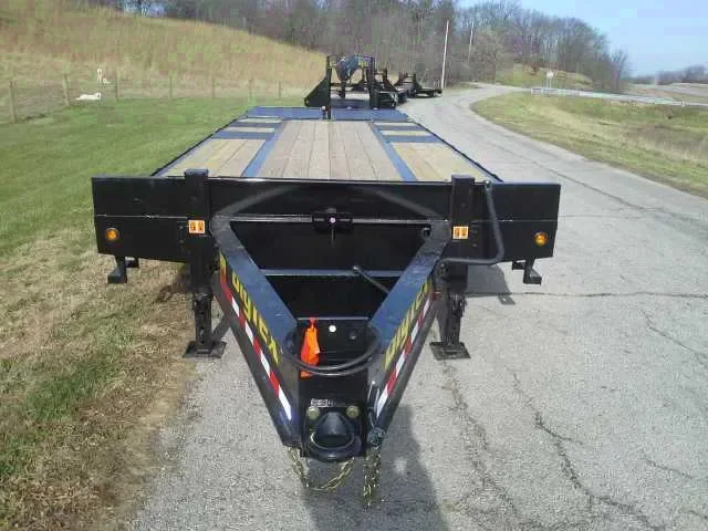 25ft Pintle Hitch Equipment Trailer