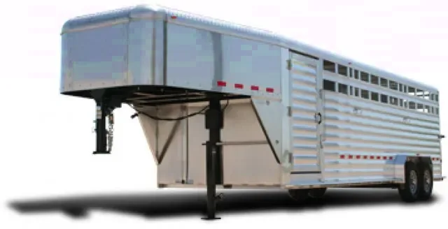 24ft   Aluminum Gooseneck Live Stock Trailer