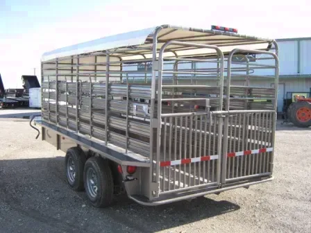 Arizona Beige Steel ES 20ft Gooseneck Tarp