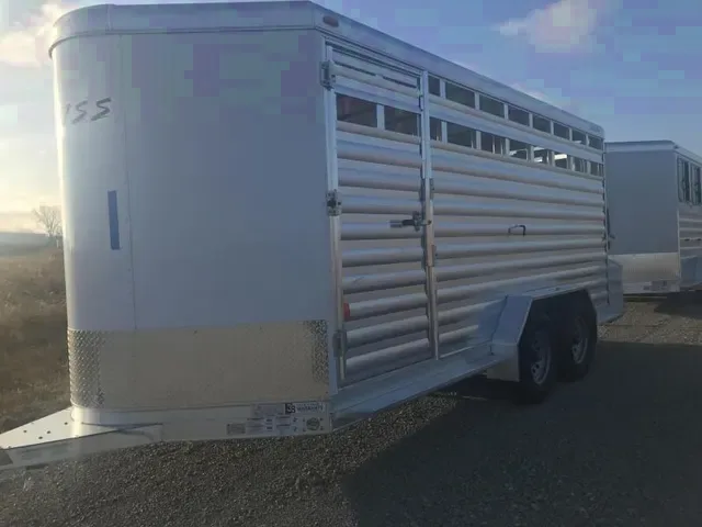 16ft Livestock Bumper Pull Trailer